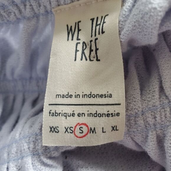 Free People Lilac Purple Flounce Top - Picture 5 of 6